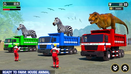 Animals Transport truck Games