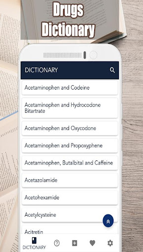 Android application Drugs Dictionary screenshort