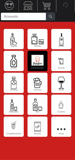 Android application Vinatero screenshort