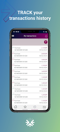 QNB Egypt mVISA screenshot 2
