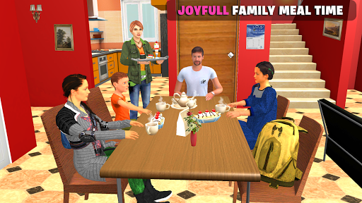 Virtual Family Simulator Game androidhappy screenshots 2