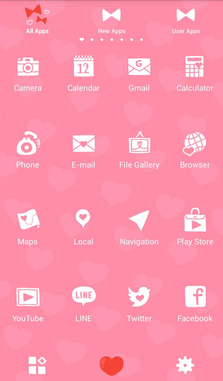 Android application Love wallpaper-Little Date- screenshort