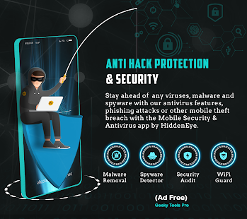 Geeky Tools: AntiHack Security Tangkapan layar