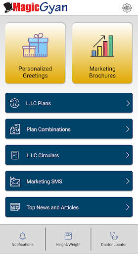 Android application Magic Gyan screenshort