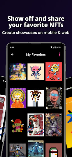 token.art: NFT Wallet Viewer Screen 3