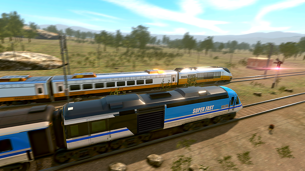 Train Racing Euro Simulator 3D banner