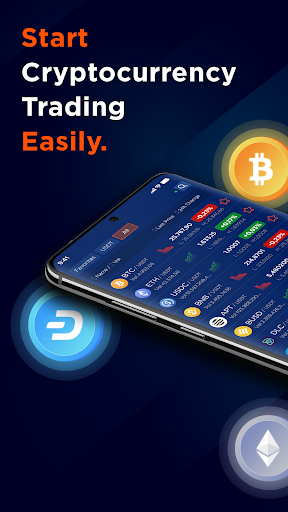 Android application Keyex.io - Buy BTC, ETH screenshort