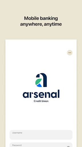 Android application Arsenal Credit Union screenshort