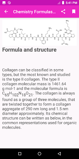 Chemistry Formulas Master only Screen 3