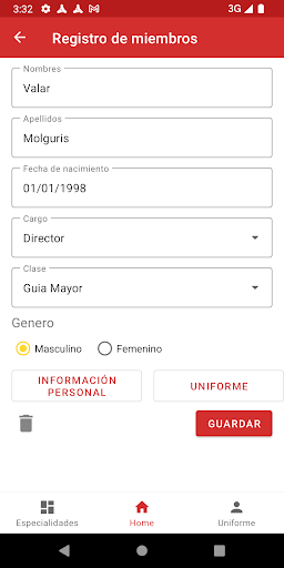 Club de Conquistadores Screen 3