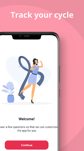 Android application Period calendar - Womapp screenshort