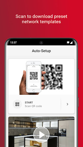 Android application Häfele Connect Mesh Auto-Setup screenshort