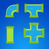 Crazy Pipes Puzzle 2D icon