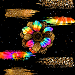 Cover Image of ดาวน์โหลด Glitter Flower - Wallpaper  APK
