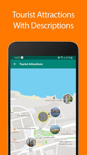 Android application Puerto Rico Offline Map and Tr screenshort