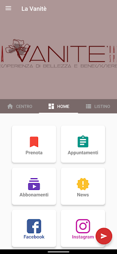 Android application La Vanitè screenshort