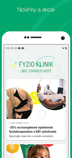 FYZIO KLINIK Screenshot 3 - AppWisp.com