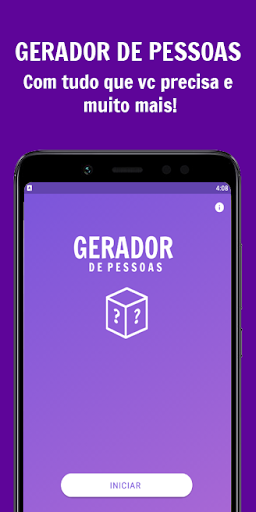 Gerador de Pessoas Screen 2