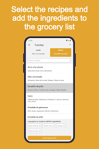 PlanMyPantry - Grocery list