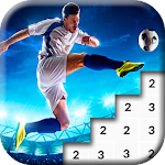 Cover Image of Download Pixel Art Soccer Color By Number 4 APK