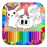Cartoon Coloring Book icon