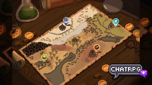 Android application Chat RPG: Plus - Idle Text RPG screenshort