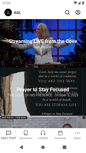 Android application Anne Graham Lotz screenshort