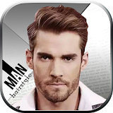 Man Hairstyle Photo Editor Cam icon