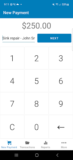 Android application ANZ FastPay Tap screenshort