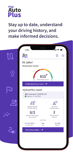 Android application myAutoPlus screenshort