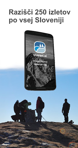 Android application Izleti po Sloveniji screenshort