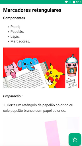 Como fazer marcador de livro
