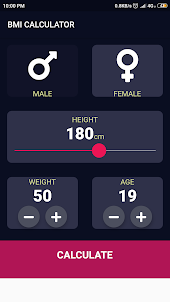 BMI- Body Mass Index Calculato