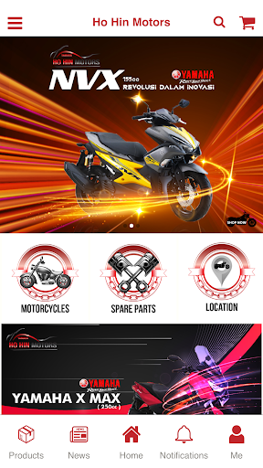 Android application Ho Hin Motors screenshort