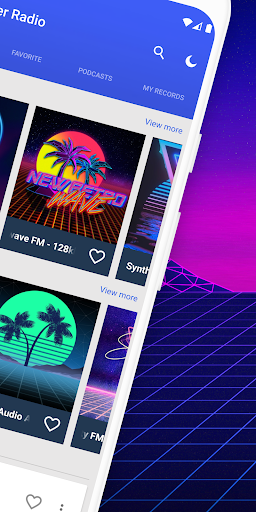 Vaporwave & Synthwave Music Screen 2