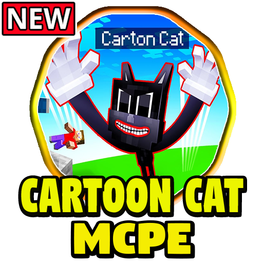 Cartoon Cat vs Siren Head Mod for Minecraft PE