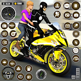 Superhero Bike Taxi: Bike Game icon