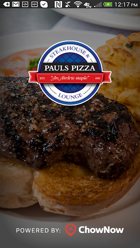 Android application Paul's Pizza Canada screenshort
