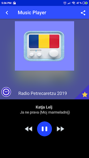 Radio Petrecaretzu App Screen 2