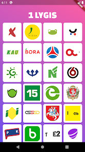 Logotipų Viktorina!  — Išš 1.0.3 APK + Mod (Free purchase) for Android