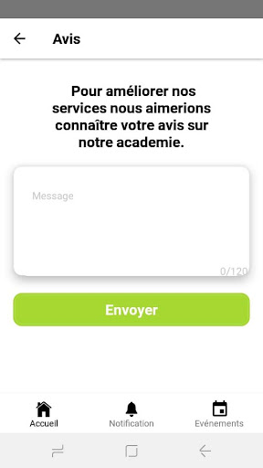 Chelly Sports Académies Screen 2