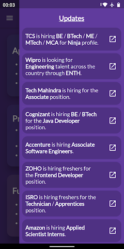 Placement Preparation Screen 3