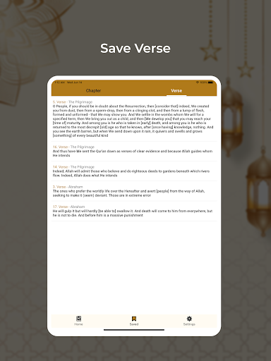 The Message: Quran Screenshot