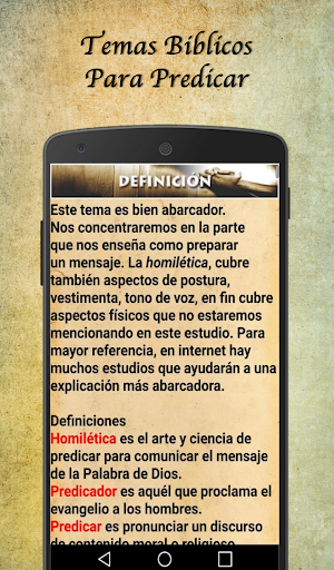 Temas Biblicos para predicar Screen 2