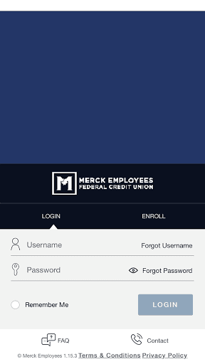 MEFCU Card App Screen 2