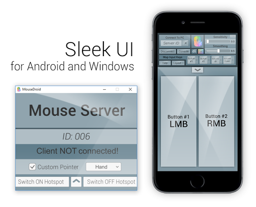 MouseDroid - Gyroscopic Remote
