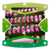 Pink Ladybug Keyboard Theme icon