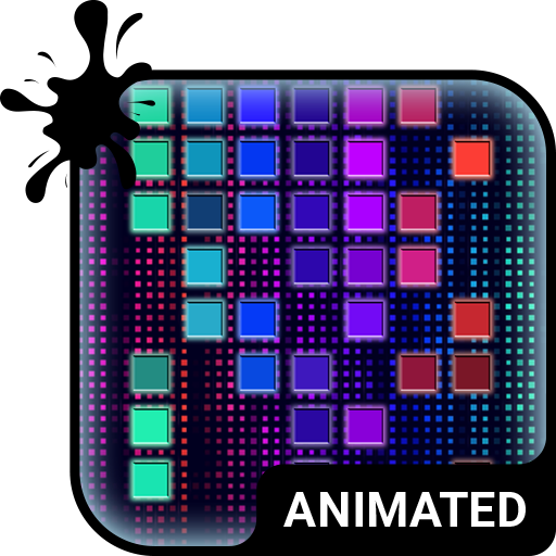 Digital Rain Animated Keyboard  Icon