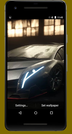 Animated Sport Car Video Wallp