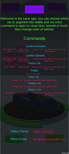 AR Car Performance Screen 2